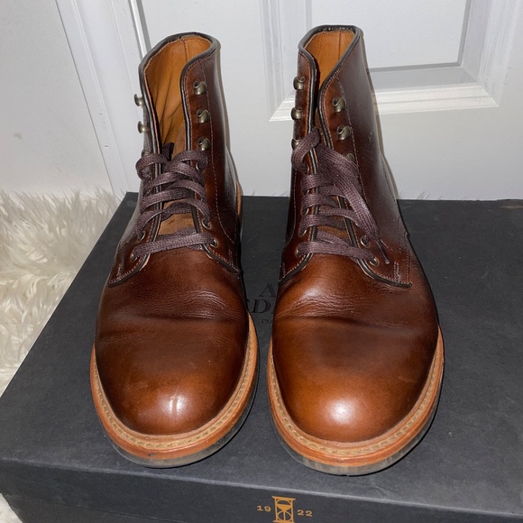Allen Edmonds Higgins Mill Weather Proof Boot Men’s Size 9.5 D Brown - Picture 3 of 16